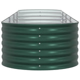 Garden Raised Bed Green 400 x 80 x 44 cm Steel