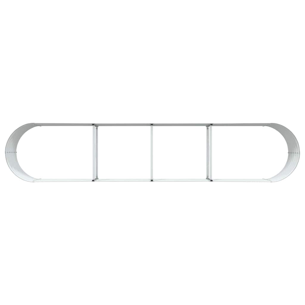 Garden Raised Bed Green 400 x 80 x 44 cm Steel