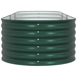 Garden Raised Bed Green 320 x 80 x 44 cm Steel