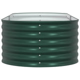 Garden Raised Bed Green 240 x 80 x 44 cm Steel