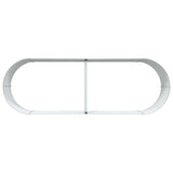 Garden Raised Bed Green 240 x 80 x 44 cm Steel
