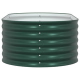 Garden Raised Bed Green 160 x 80 x 44 cm Steel