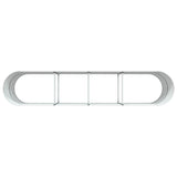 Garden Raised Bed Brown 400 x 80 x 81 cm Steel