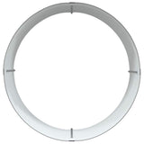 Garden Raised Bed Brown 80 x 80 x 44 cm Steel