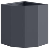 Corner Planter Anthracite 30 x 30 x 35 cm Steel