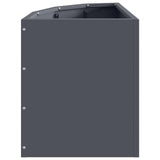 Corner Planter Anthracite 30 x 30 x 35 cm Steel