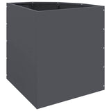Corner Planter Anthracite 45 x 45 x 50 cm Steel