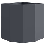 Corner Planter Anthracite 45 x 45 x 50 cm Steel