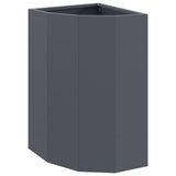 Corner Planter Anthracite 30 x 30 x 50 cm Steel