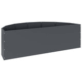 Planter Anthracite 120 x 60 x 35 cm Steel