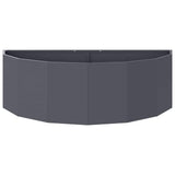 Planter Anthracite 120 x 60 x 35 cm Steel