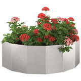 Planter Silver 120 x 60 x 35 cm Stainless Steel