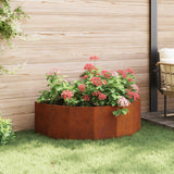 Planter Rusty 120 x 60 x 35 cm Weathering Steel