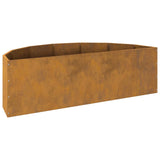 Planter Rusty 120 x 60 x 35 cm Weathering Steel