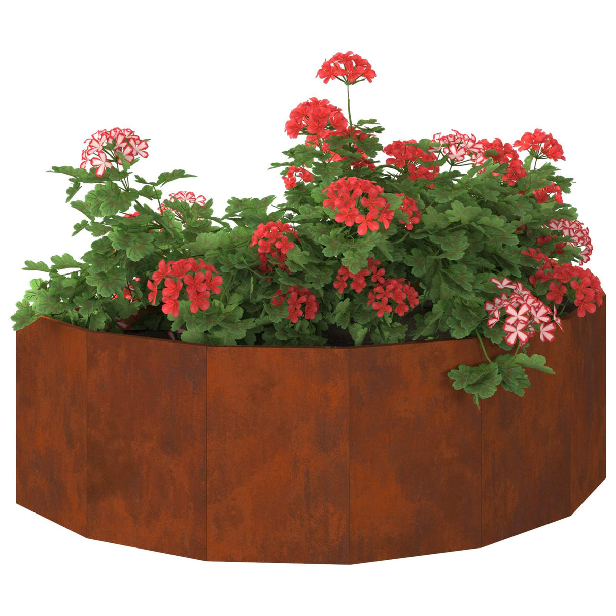 Planter Rusty 120 x 60 x 35 cm Weathering Steel