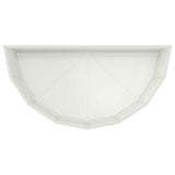 Planter White 90 x 45 x 35 cm Steel