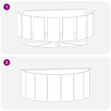 Planter Anthracite 90 x 45 x 35 cm Steel