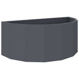 Planter Anthracite 90 x 45 x 35 cm Steel