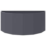 Planter Anthracite 90 x 45 x 35 cm Steel