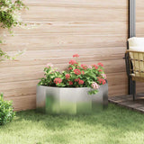 Planter Silver 90 x 45 x 35 cm Stainless Steel