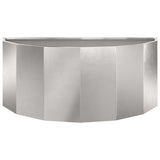 Planter Silver 90 x 45 x 35 cm Stainless Steel