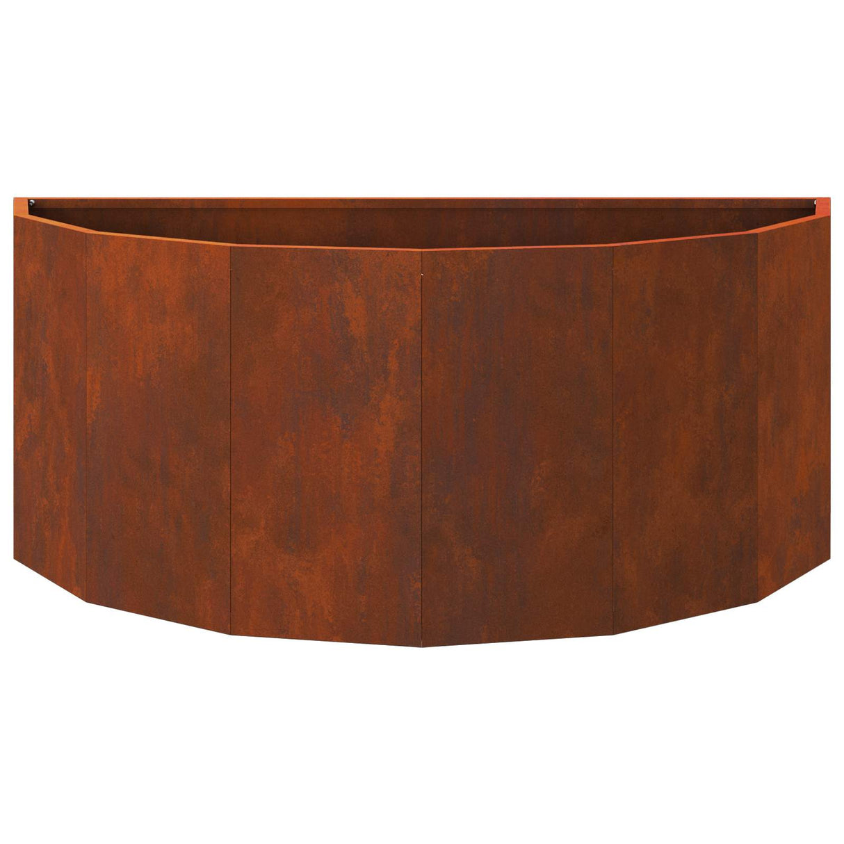 Planter Rusty 90 x 45 x 35 cm Weathering Steel