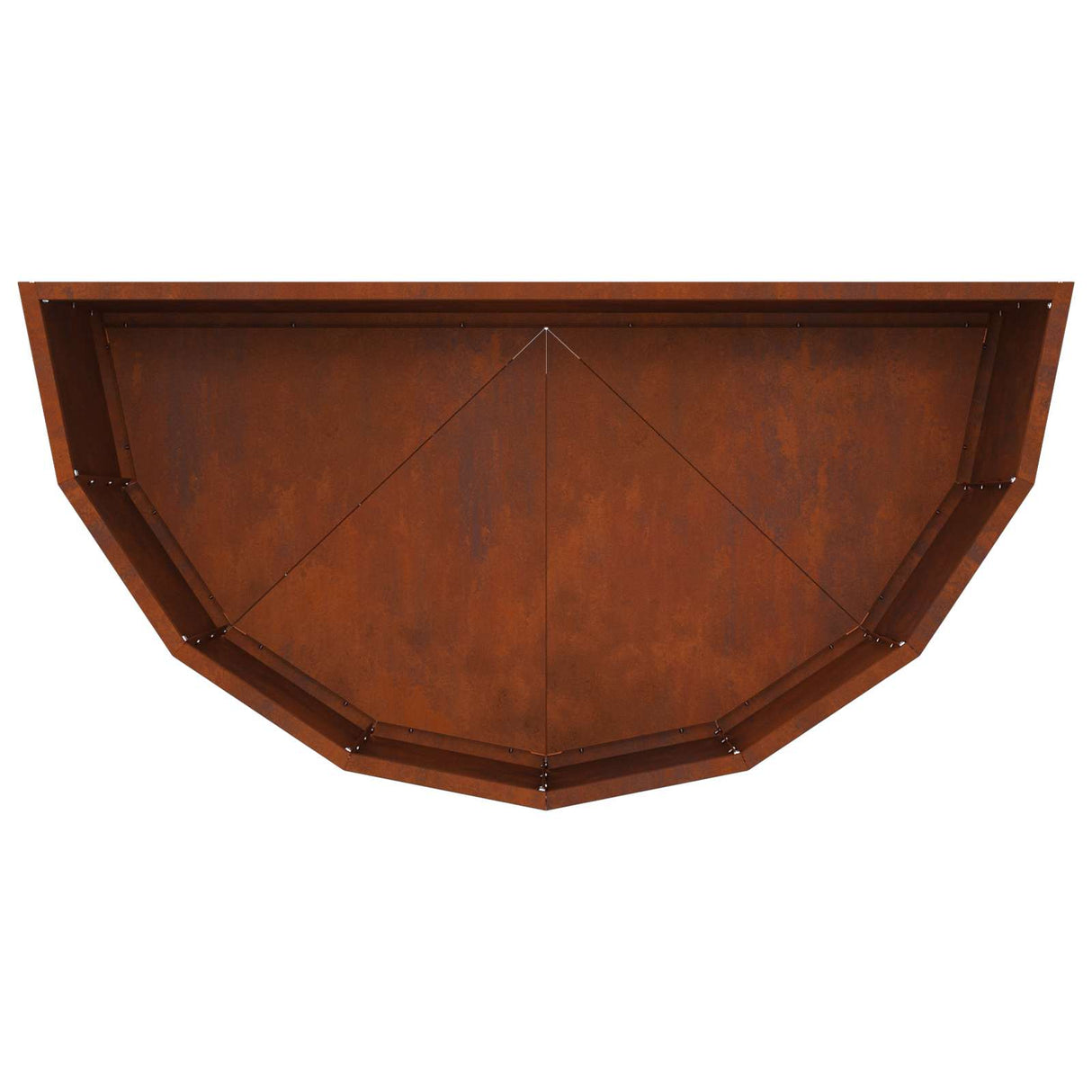 Planter Rusty 90 x 45 x 35 cm Weathering Steel