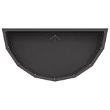 Planter Black 60 x 30 x 35 cm Steel