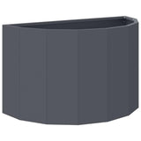 Planter Anthracite 60 x 30 x 35 cm Steel