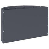 Planter Anthracite 60 x 30 x 35 cm Steel