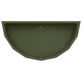 Planter Olive Green 60 x 30 x 35 cm Steel