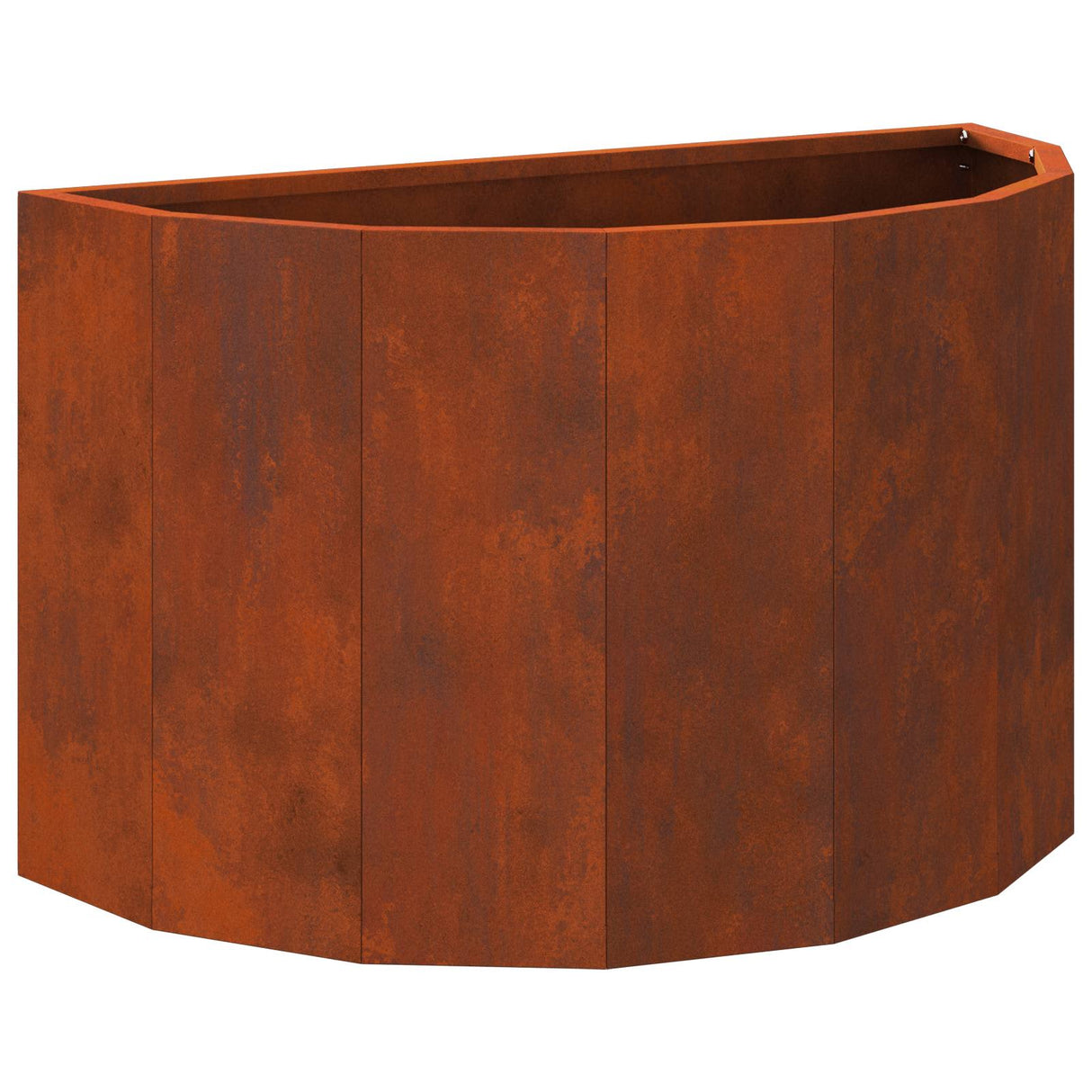 Planter Rusty 60 x 30 x 35 cm Weathering Steel