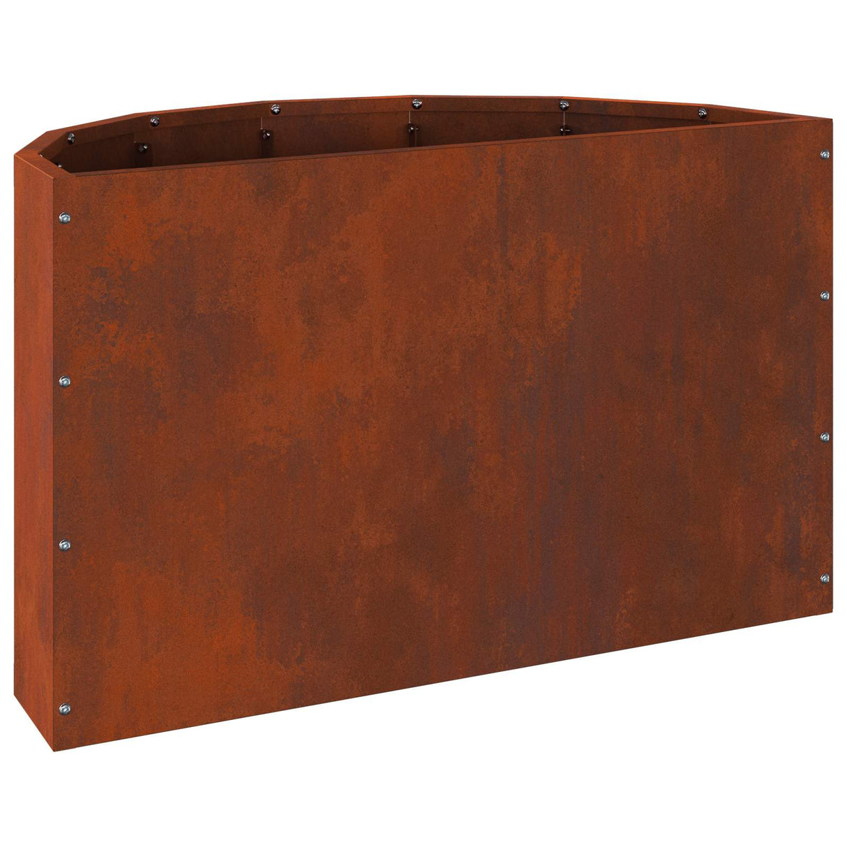 Planter Rusty 60 x 30 x 35 cm Weathering Steel