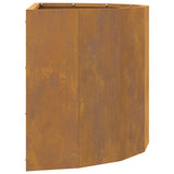 Planter Rusty 60 x 30 x 35 cm Weathering Steel
