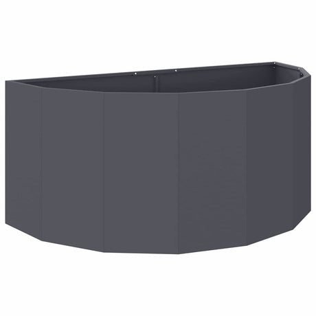 Planter Anthracite 120 x 60 x 50 cm Steel