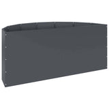 Planter Anthracite 120 x 60 x 50 cm Steel