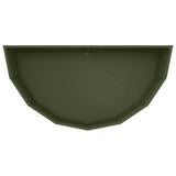 Planter Olive Green 120 x 60 x 50 cm Steel