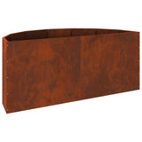 Planter Rusty 120 x 60 x 50 cm Weathering Steel