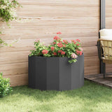 Planter Black 90 x 45 x 50 cm Steel