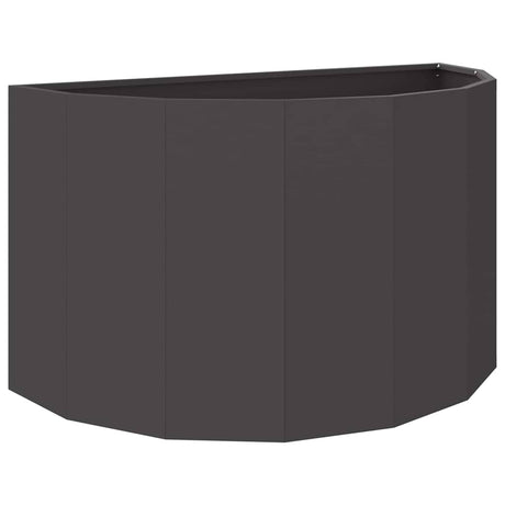 Planter Black 90 x 45 x 50 cm Steel