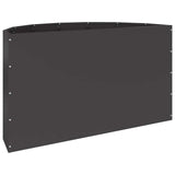 Planter Black 90 x 45 x 50 cm Steel