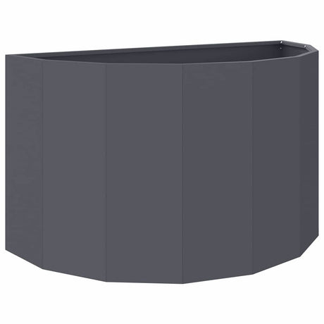Planter Anthracite 90 x 45 x 50 cm Steel