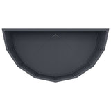 Planter Anthracite 90 x 45 x 50 cm Steel