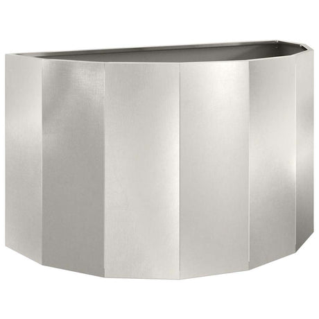 Planter Silver 90 x 45 x 50 cm Stainless Steel