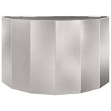 Planter Silver 90 x 45 x 50 cm Stainless Steel
