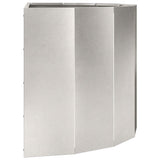 Planter Silver 90 x 45 x 50 cm Stainless Steel
