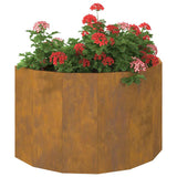 Planter Rusty 90 x 45 x 50 cm Weathering Steel
