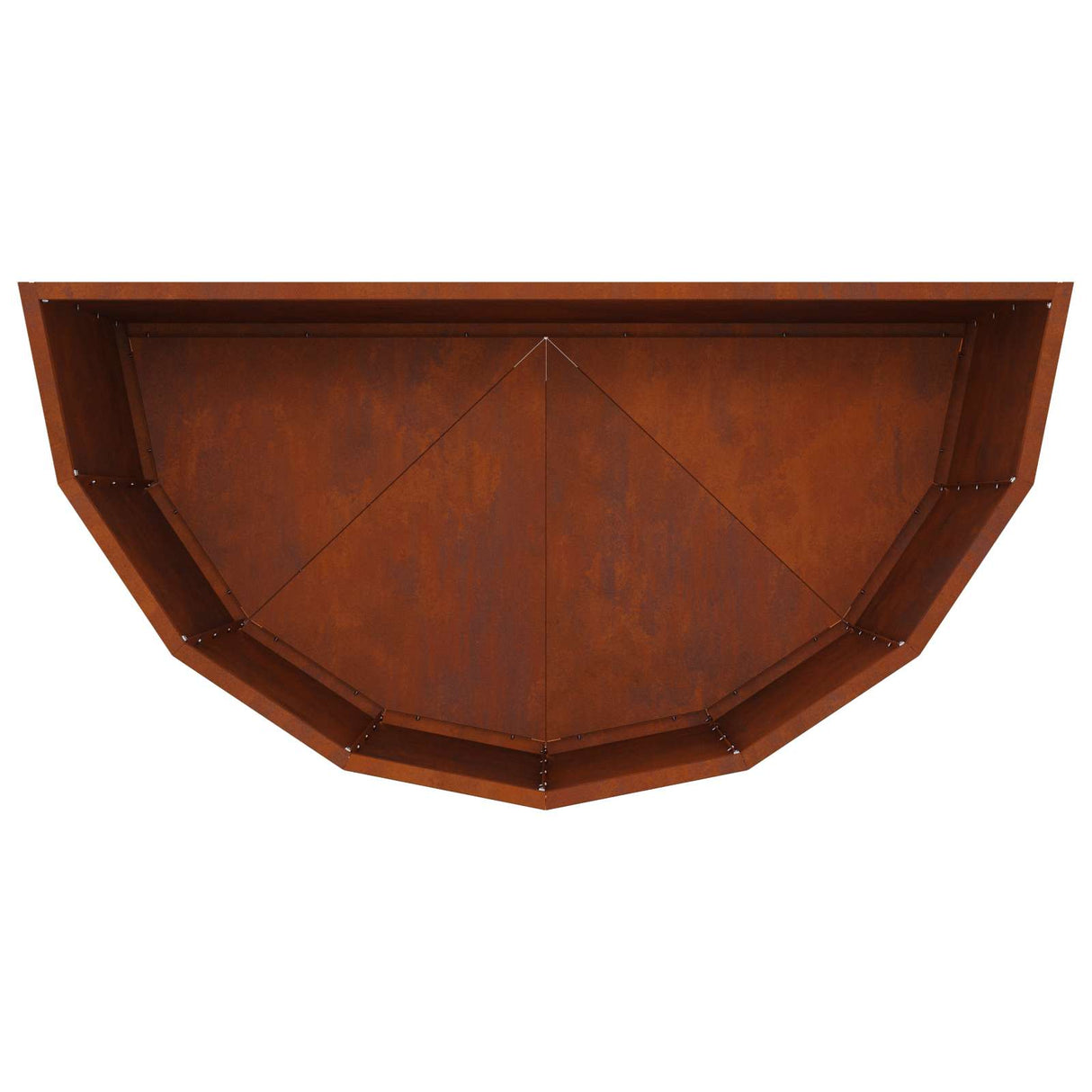 Planter Rusty 90 x 45 x 50 cm Weathering Steel