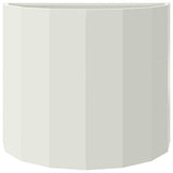 Planter White 60 x 30 x 50 cm Steel