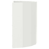 Planter White 60 x 30 x 50 cm Steel